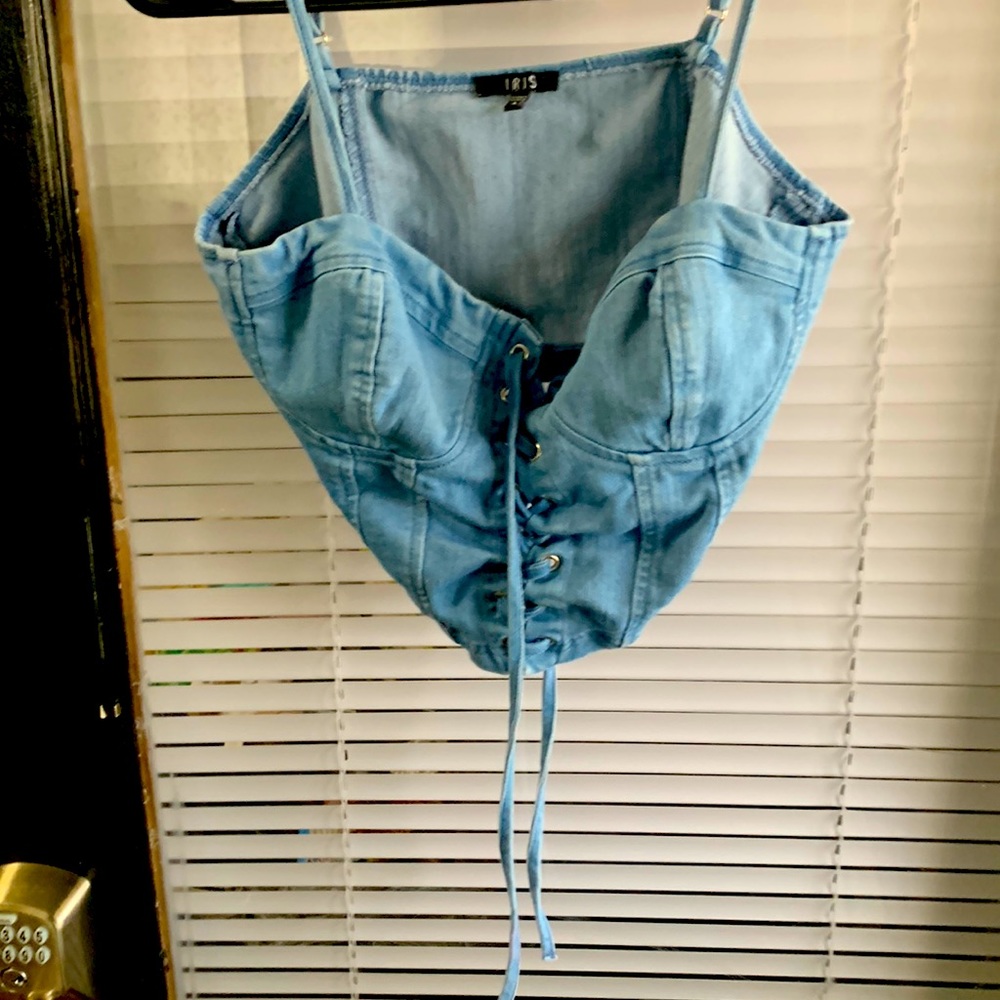Crop top Jean crop top